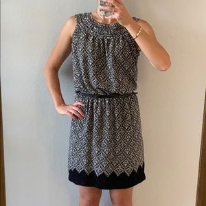 Black and White Max Studio Dress - Size Small